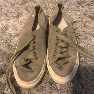 Superga x The Row Olive Sneakers Size 6